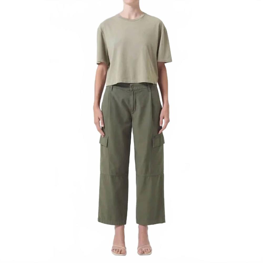 NEW AGOLDE jericho pants in green